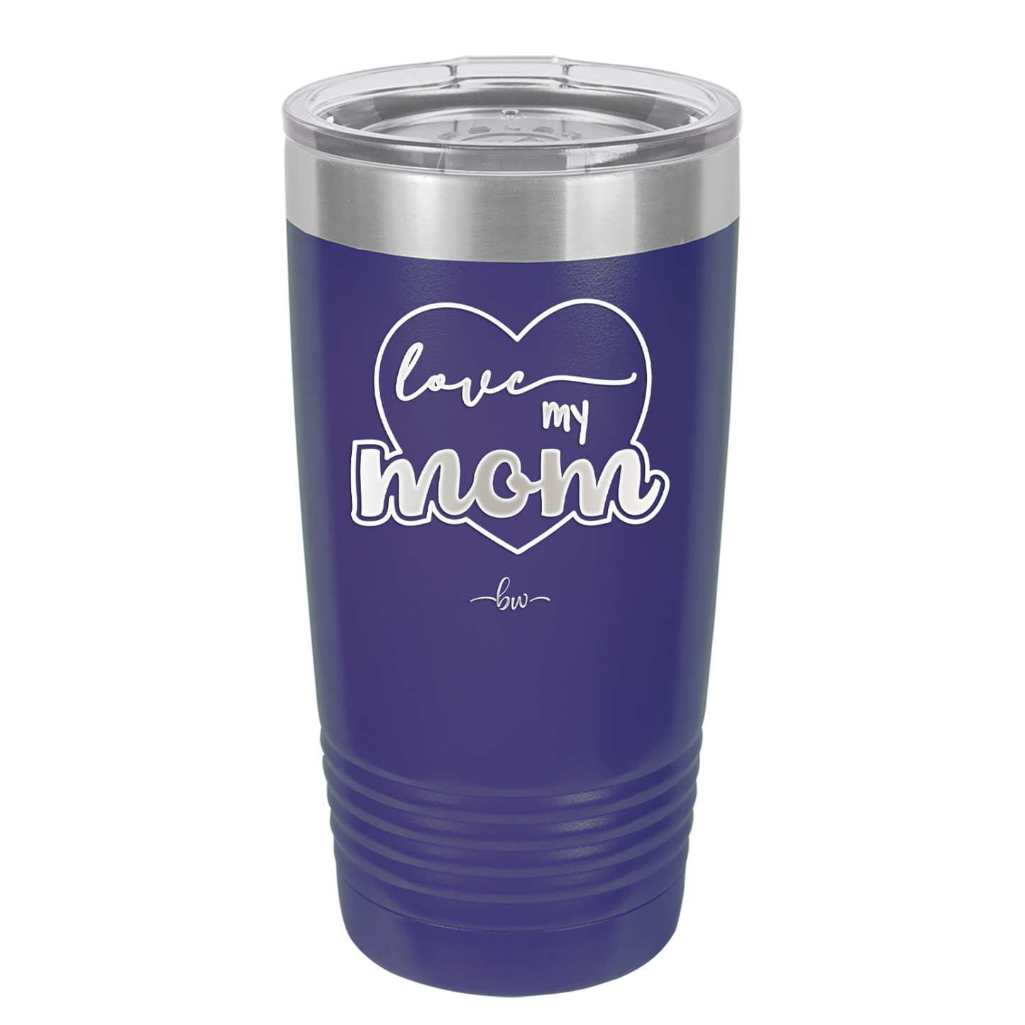 Love My Mom - Laser Engraved Stainless Steel Drinkware - 1997 -