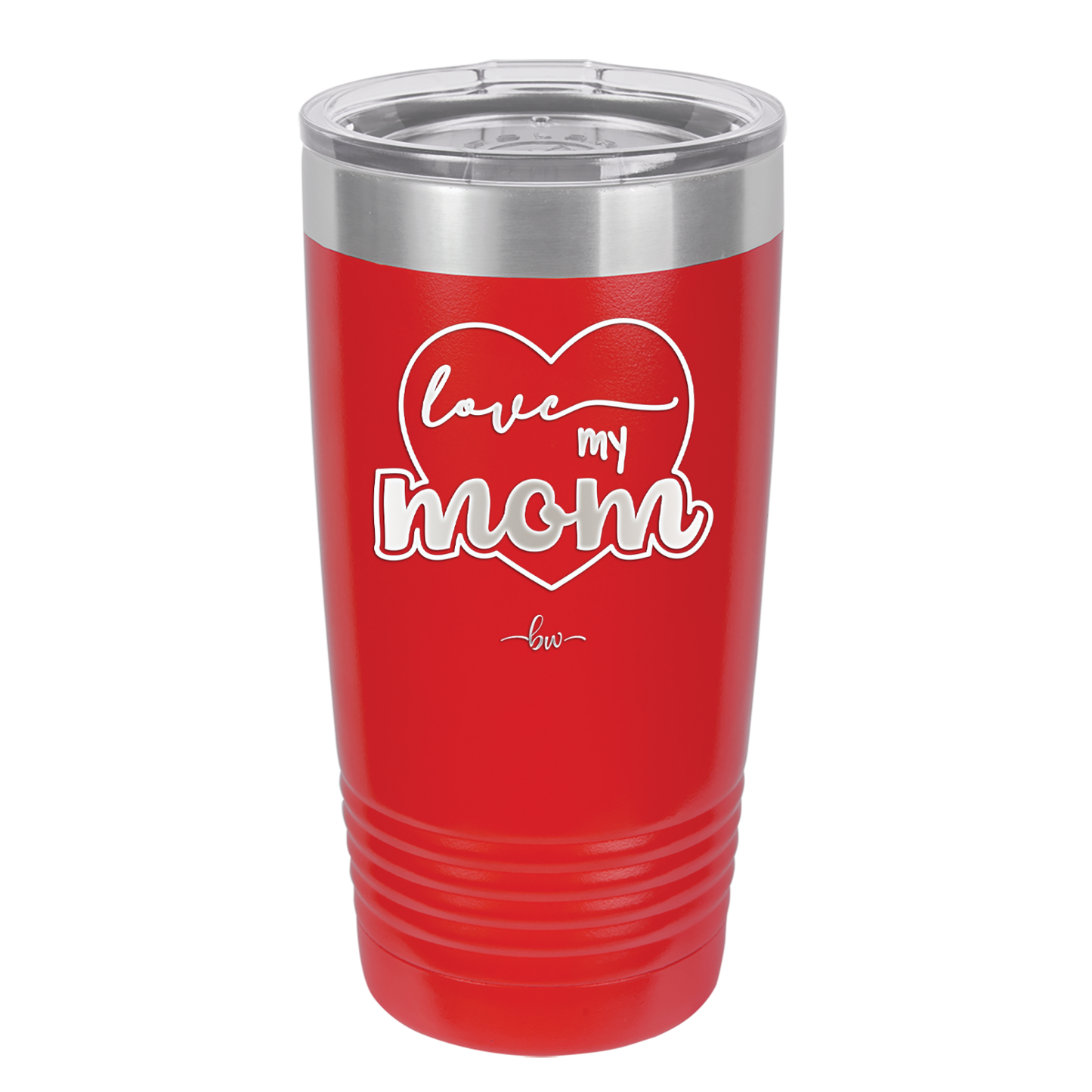 Love My Mom - Laser Engraved Stainless Steel Drinkware - 1997 -