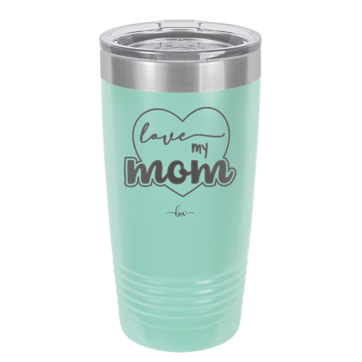 Love My Mom - Laser Engraved Stainless Steel Drinkware - 1997 -