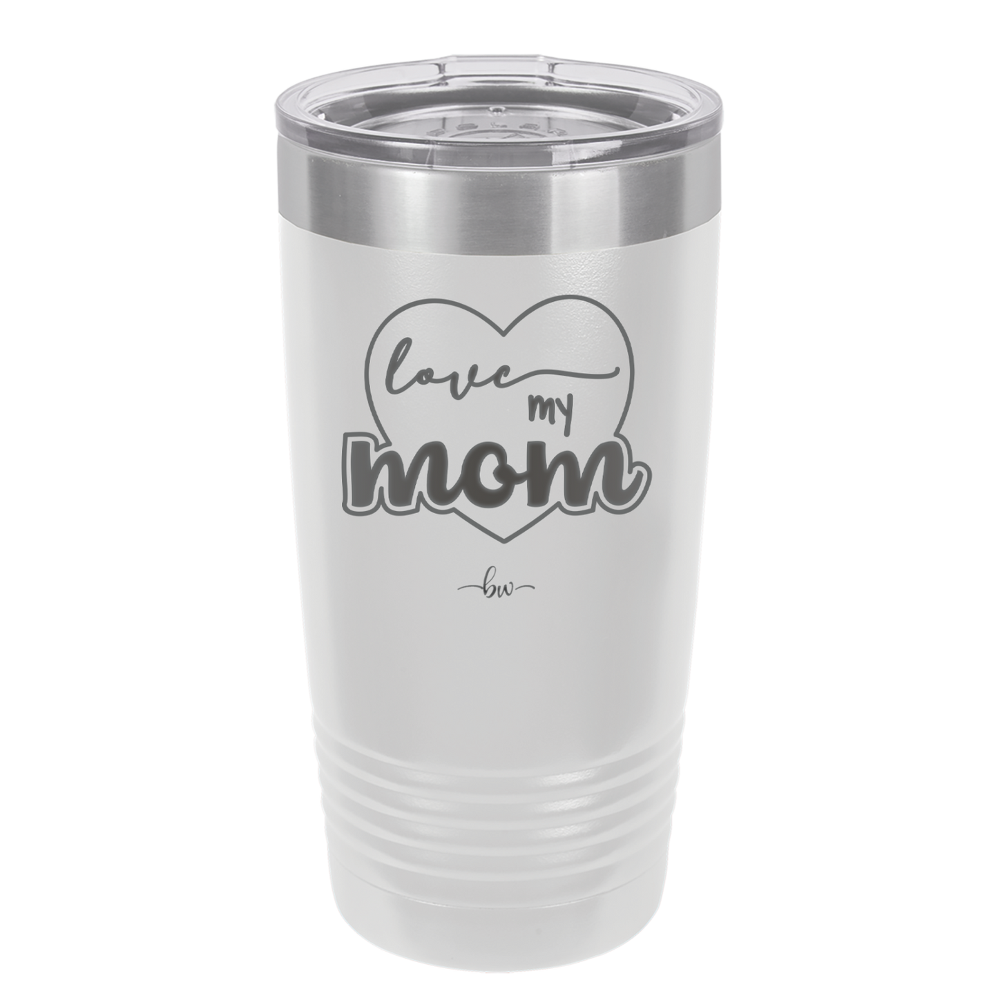 Love My Mom - Laser Engraved Stainless Steel Drinkware - 1997 -