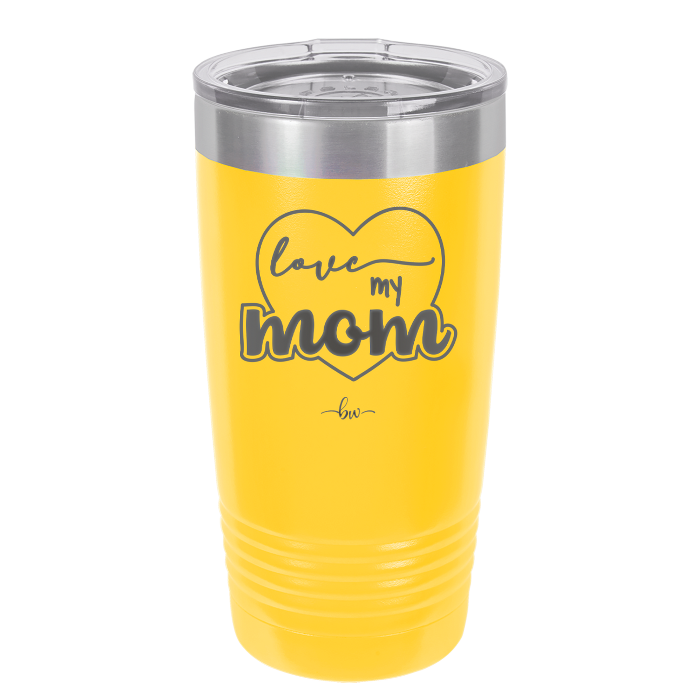 Love My Mom - Laser Engraved Stainless Steel Drinkware - 1997 -