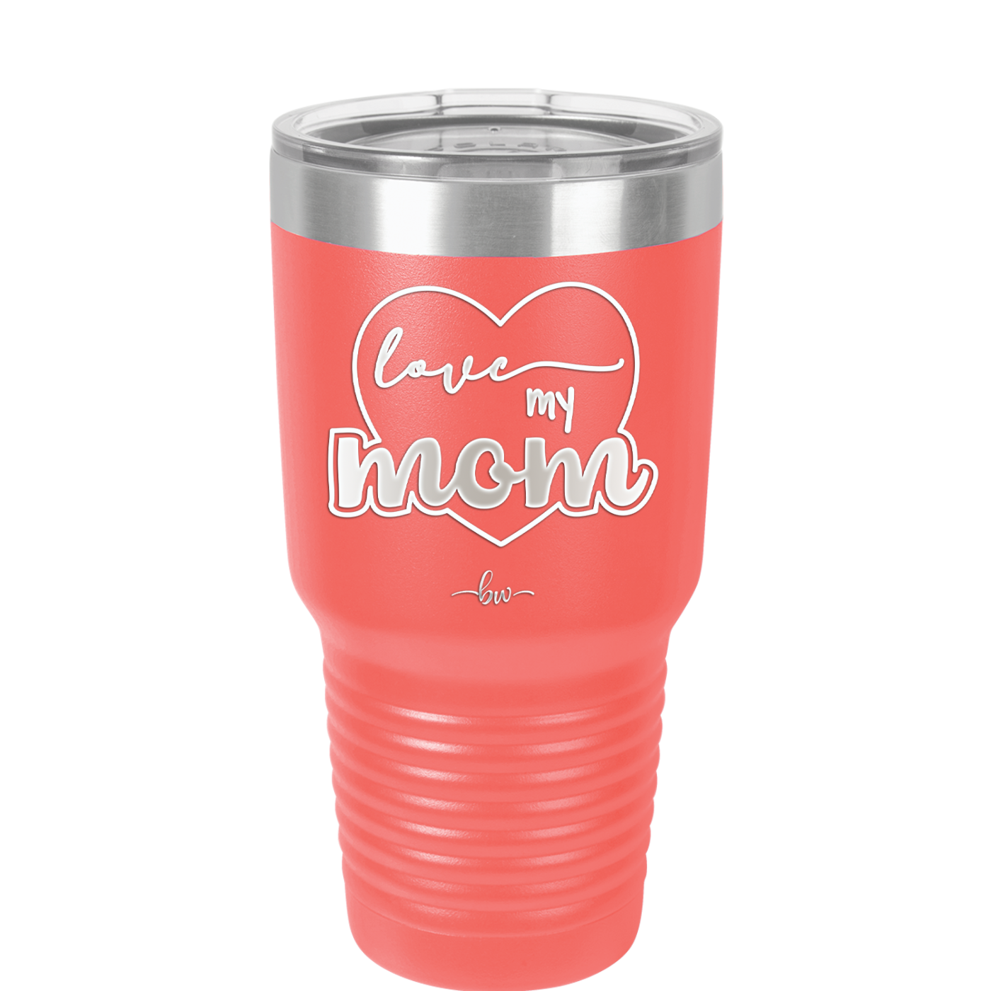 Love My Mom - Laser Engraved Stainless Steel Drinkware - 1997 -