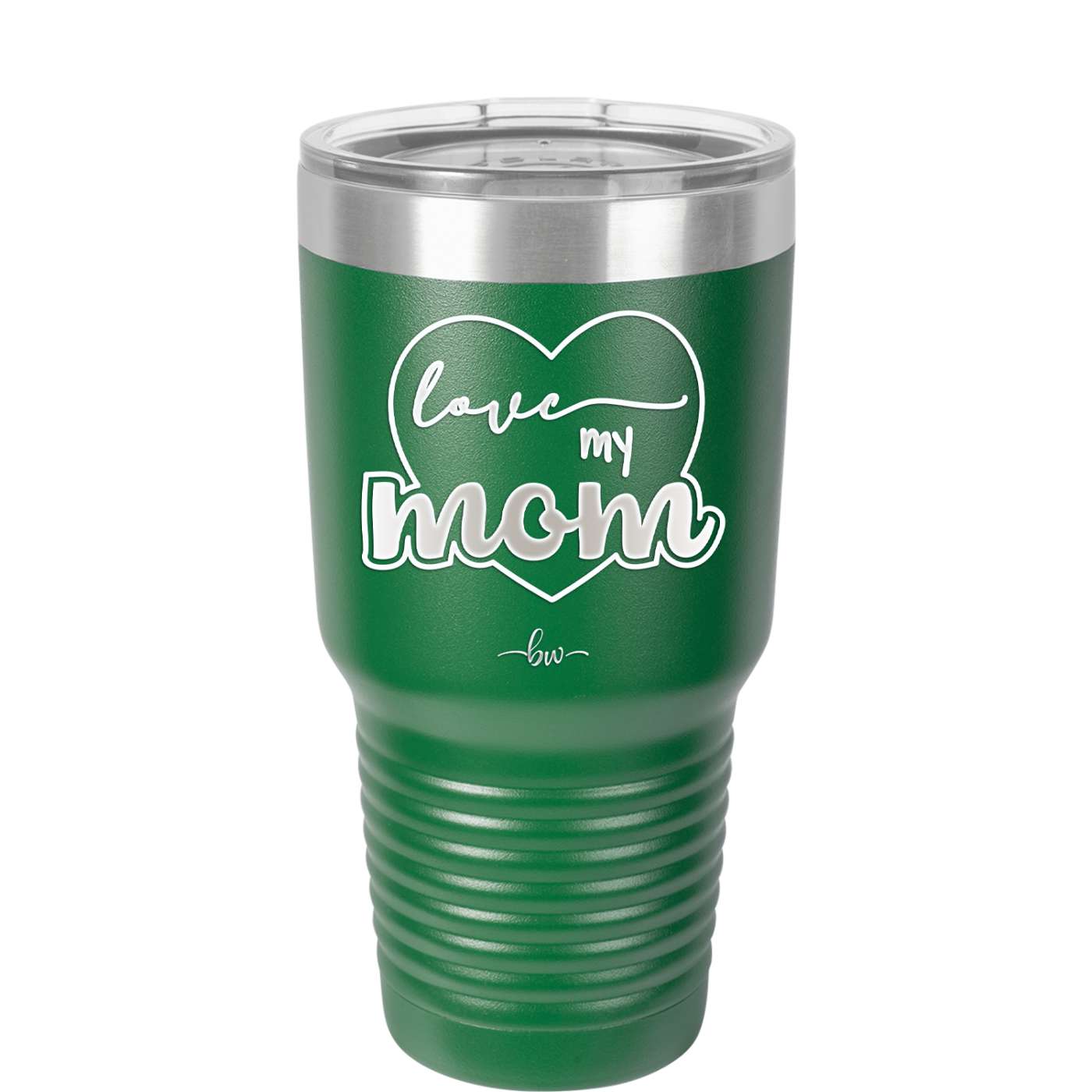 Love My Mom - Laser Engraved Stainless Steel Drinkware - 1997 -