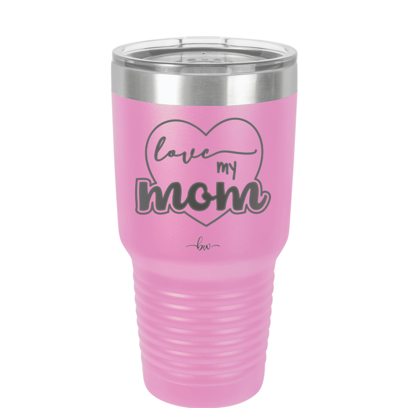 Love My Mom - Laser Engraved Stainless Steel Drinkware - 1997 -