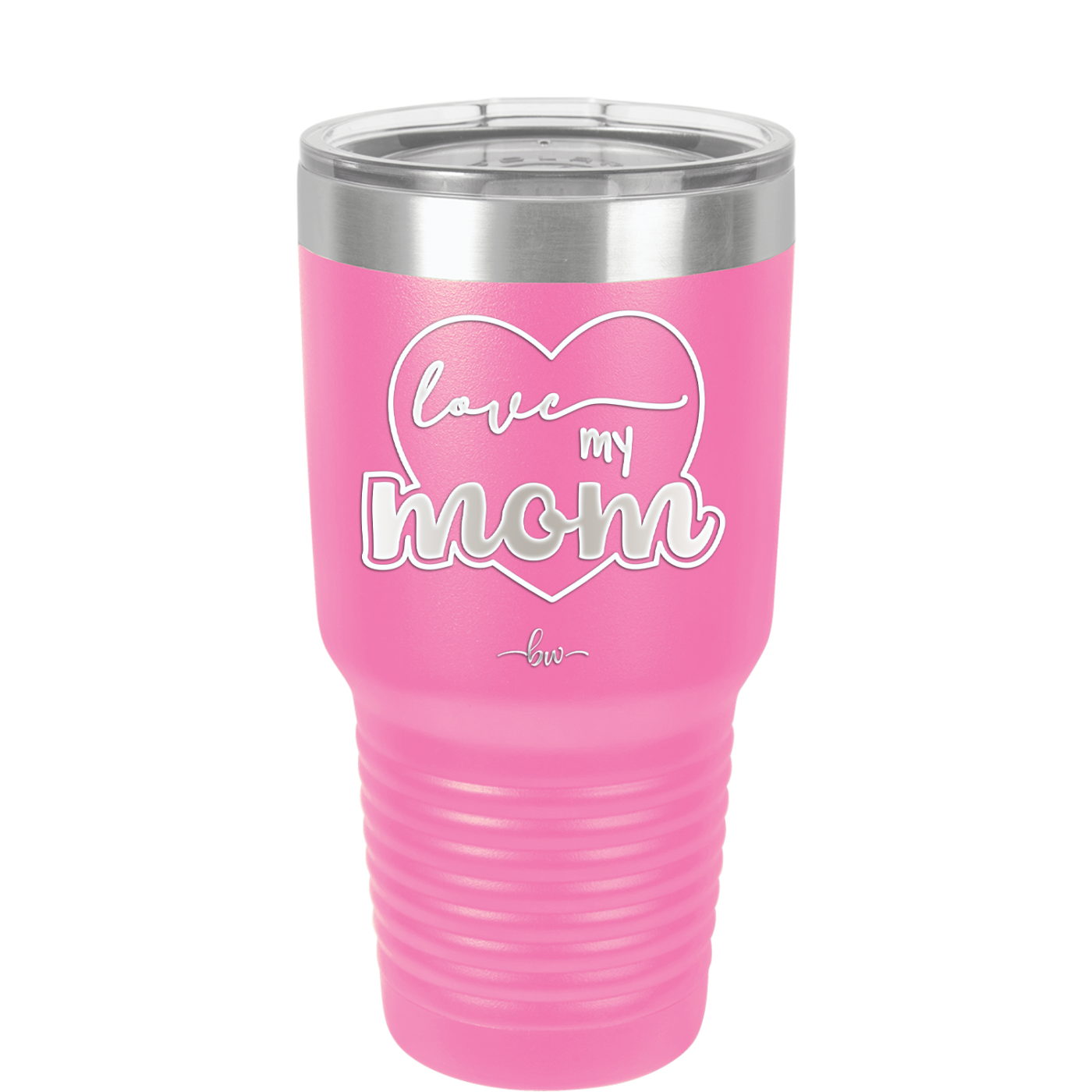 Love My Mom - Laser Engraved Stainless Steel Drinkware - 1997 -