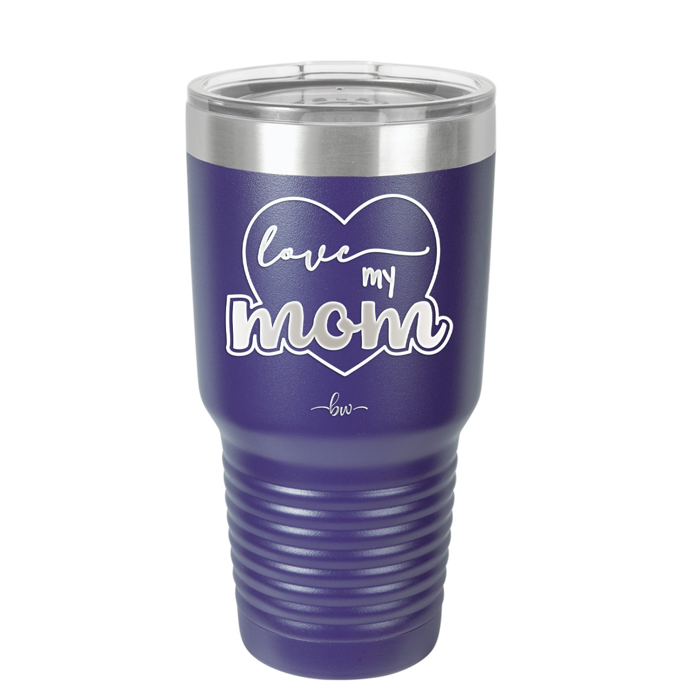 Love My Mom - Laser Engraved Stainless Steel Drinkware - 1997 -