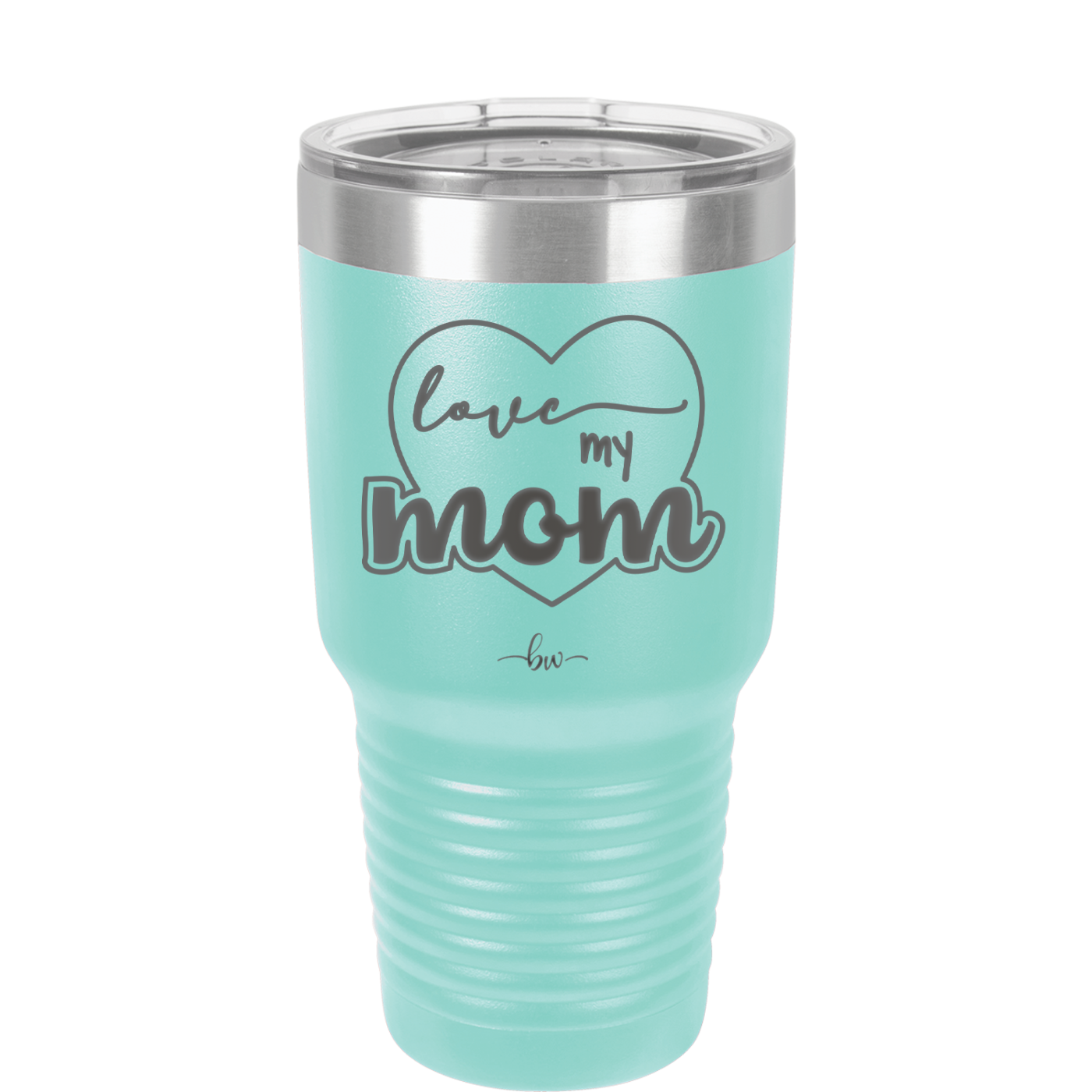 Love My Mom - Laser Engraved Stainless Steel Drinkware - 1997 -