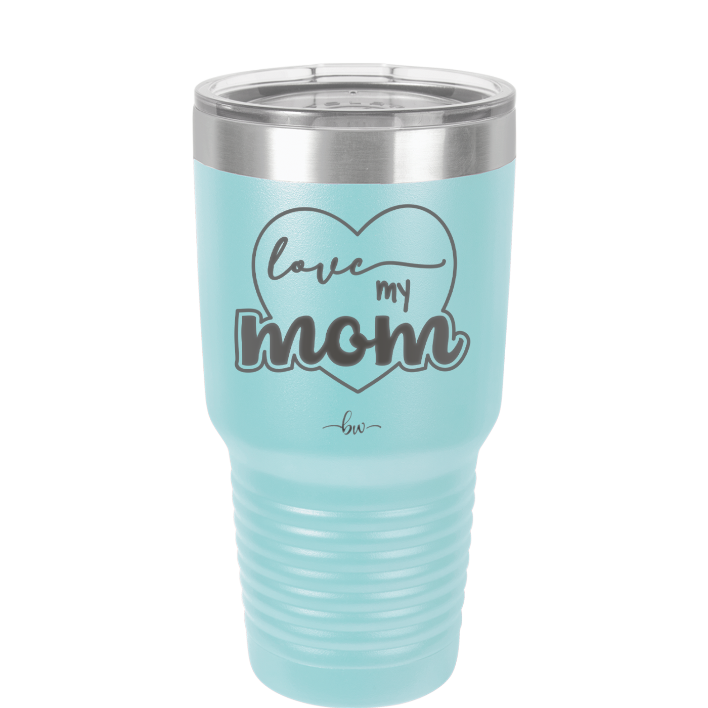 Love My Mom - Laser Engraved Stainless Steel Drinkware - 1997 -