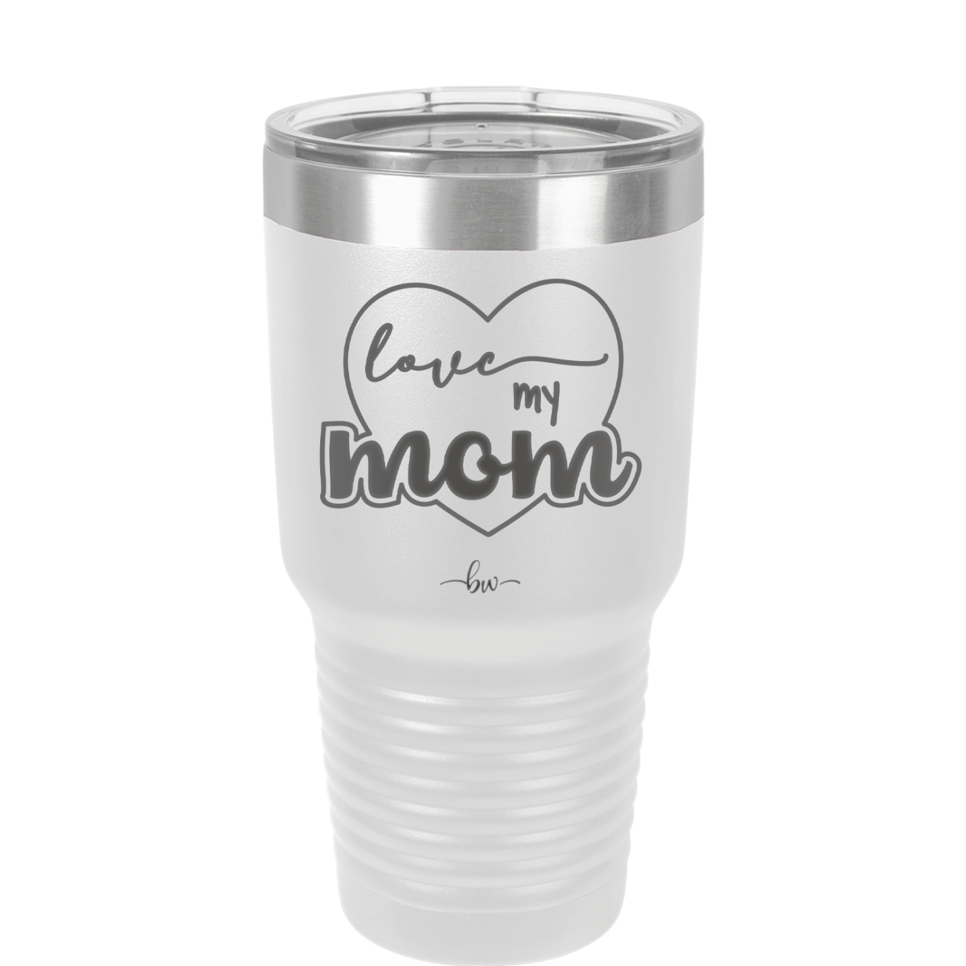 Love My Mom - Laser Engraved Stainless Steel Drinkware - 1997 -