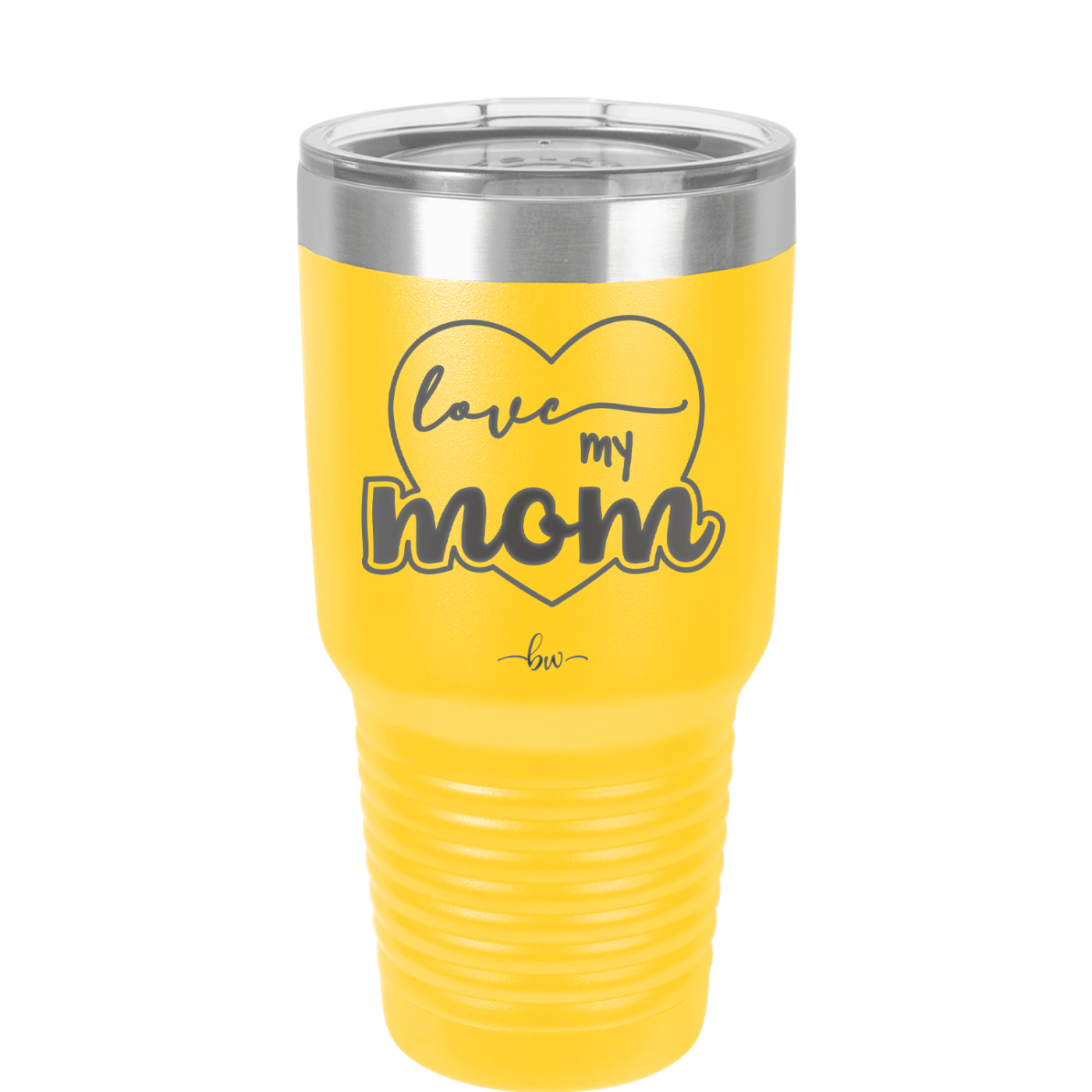 Love My Mom - Laser Engraved Stainless Steel Drinkware - 1997 -