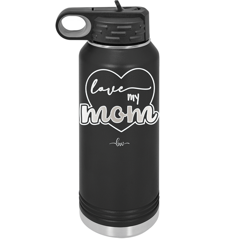 Love My Mom - Laser Engraved Stainless Steel Drinkware - 1997 -