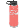 Love My Mom - Laser Engraved Stainless Steel Drinkware - 1997 -