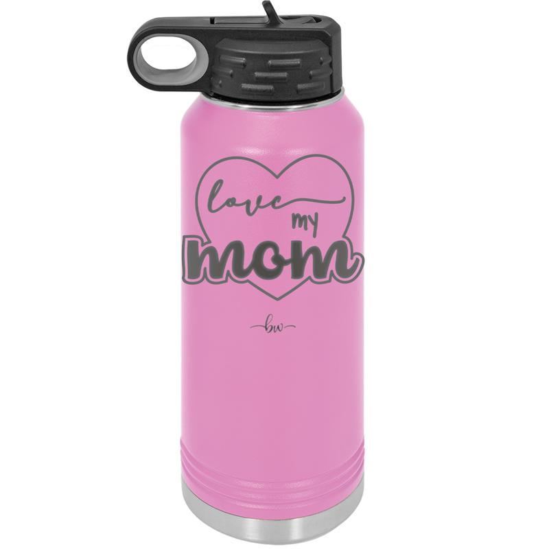 Love My Mom - Laser Engraved Stainless Steel Drinkware - 1997 -