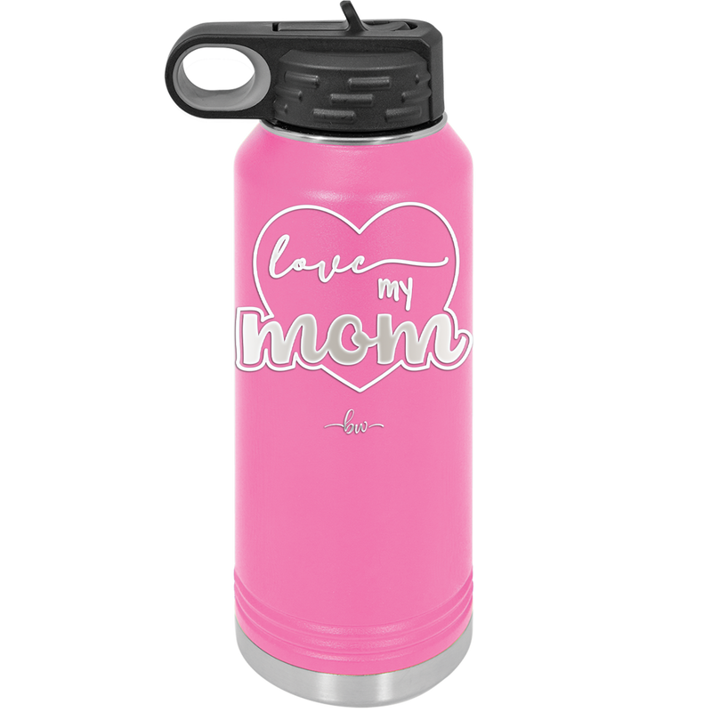 Love My Mom - Laser Engraved Stainless Steel Drinkware - 1997 -
