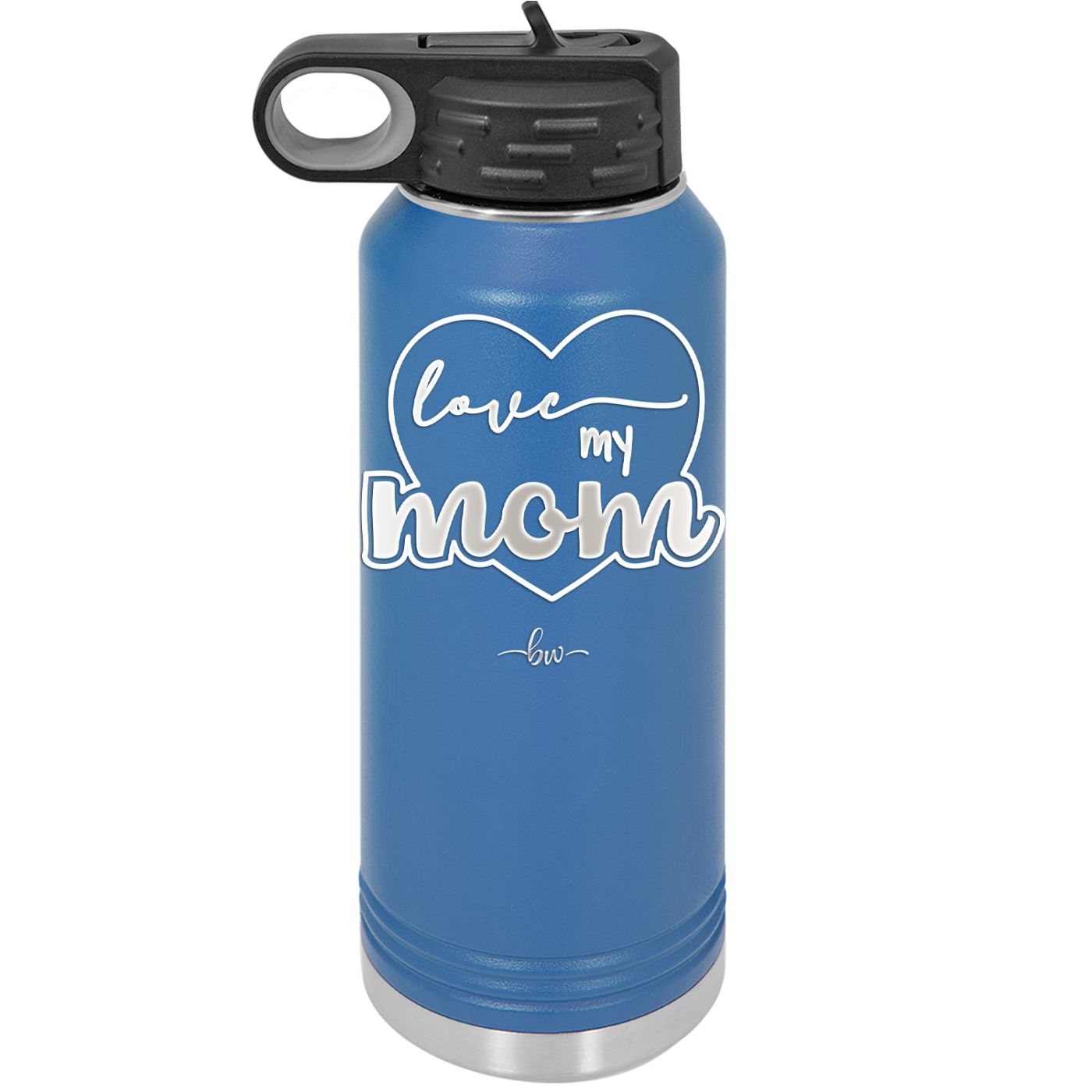 Love My Mom - Laser Engraved Stainless Steel Drinkware - 1997 -