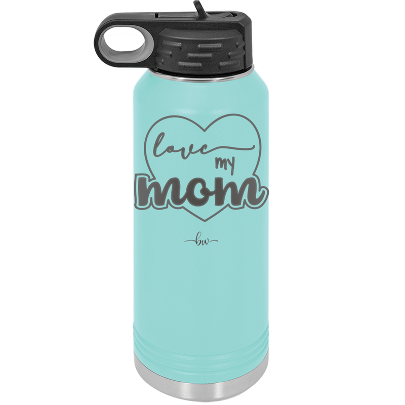 Love My Mom - Laser Engraved Stainless Steel Drinkware - 1997 -