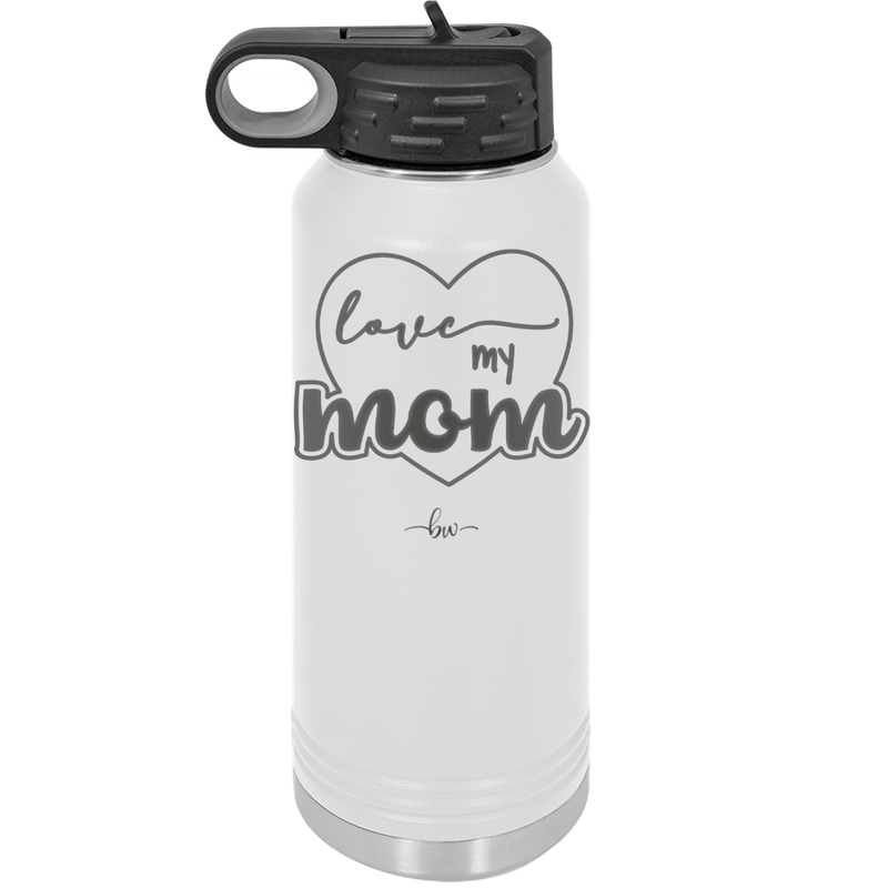 Love My Mom - Laser Engraved Stainless Steel Drinkware - 1997 -