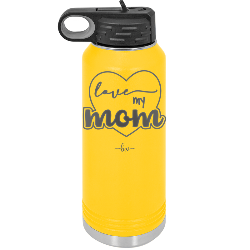 Love My Mom - Laser Engraved Stainless Steel Drinkware - 1997 -