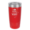 My Heart Belongs to Mommy Pretty - Laser Engraved Stainless Steel Drinkware - 1999 -