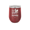 My Heart Belongs to Mommy Cute - Laser Engraved Stainless Steel Drinkware - 2000 -