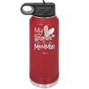 My Heart Belongs to Mommy Cute - Laser Engraved Stainless Steel Drinkware - 2000 -