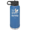 My Heart Belongs to Mommy Cute - Laser Engraved Stainless Steel Drinkware - 2000 -