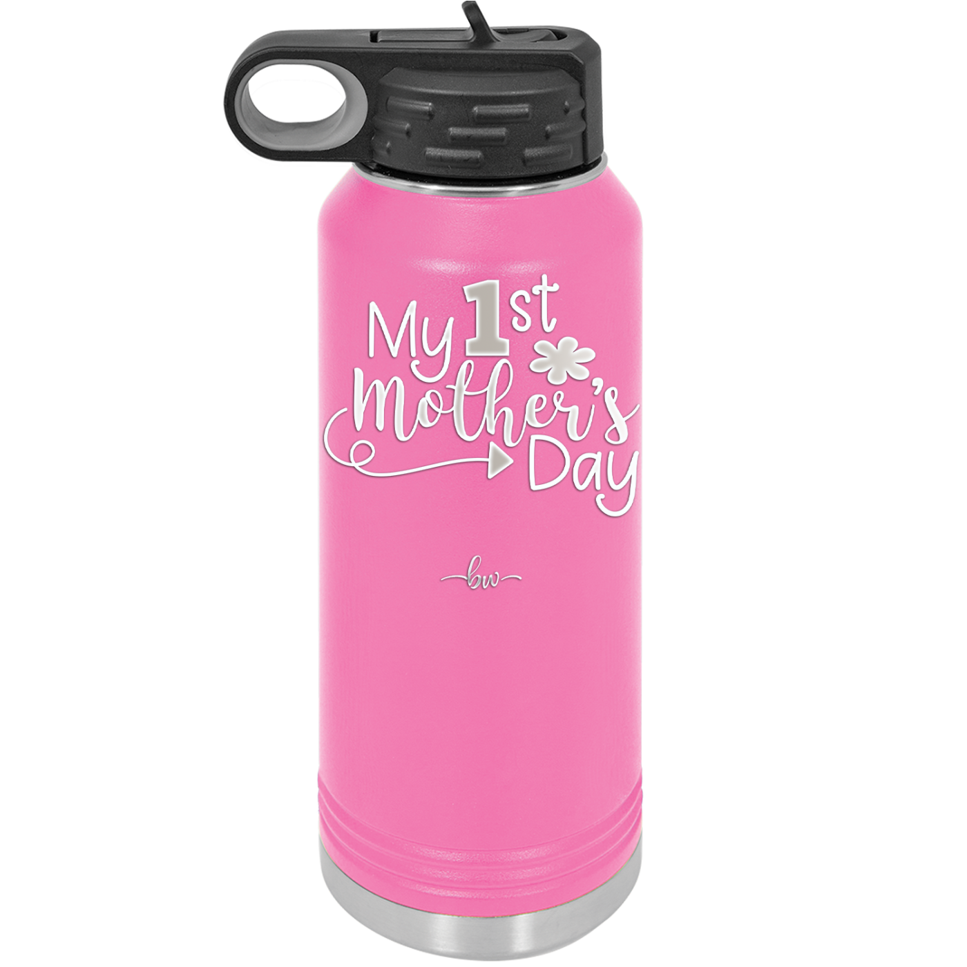My 1st Mother's Day - Laser Engraved Stainless Steel Drinkware - 2001 -