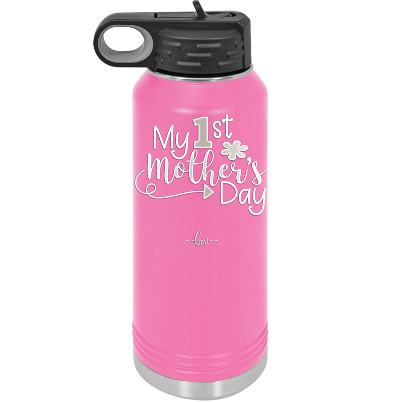 My 1st Mother's Day - Laser Engraved Stainless Steel Drinkware - 2001 -