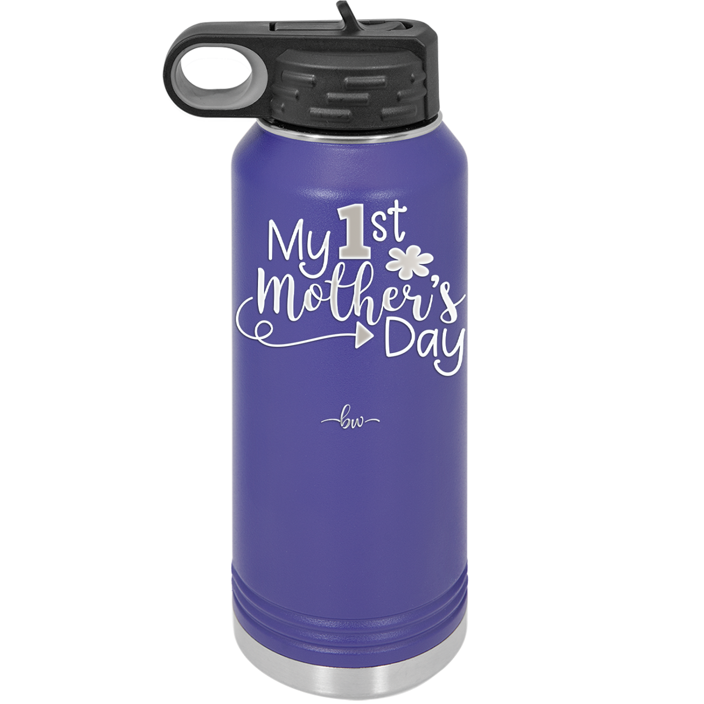 My 1st Mother's Day - Laser Engraved Stainless Steel Drinkware - 2001 -
