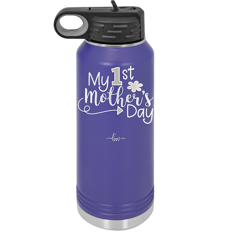 My 1st Mother's Day - Laser Engraved Stainless Steel Drinkware - 2001 -
