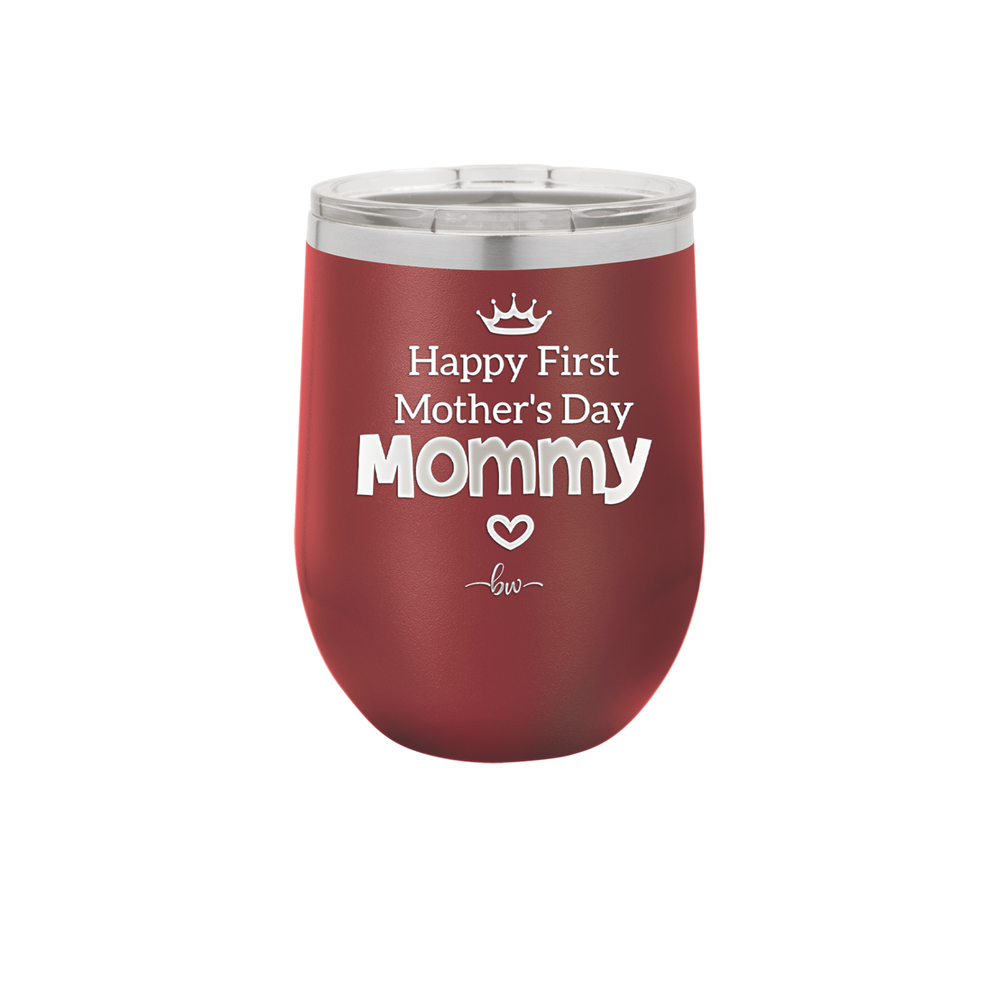 Happy First Mother's Day Mommy - Laser Engraved Stainless Steel Drinkware - 2002 -