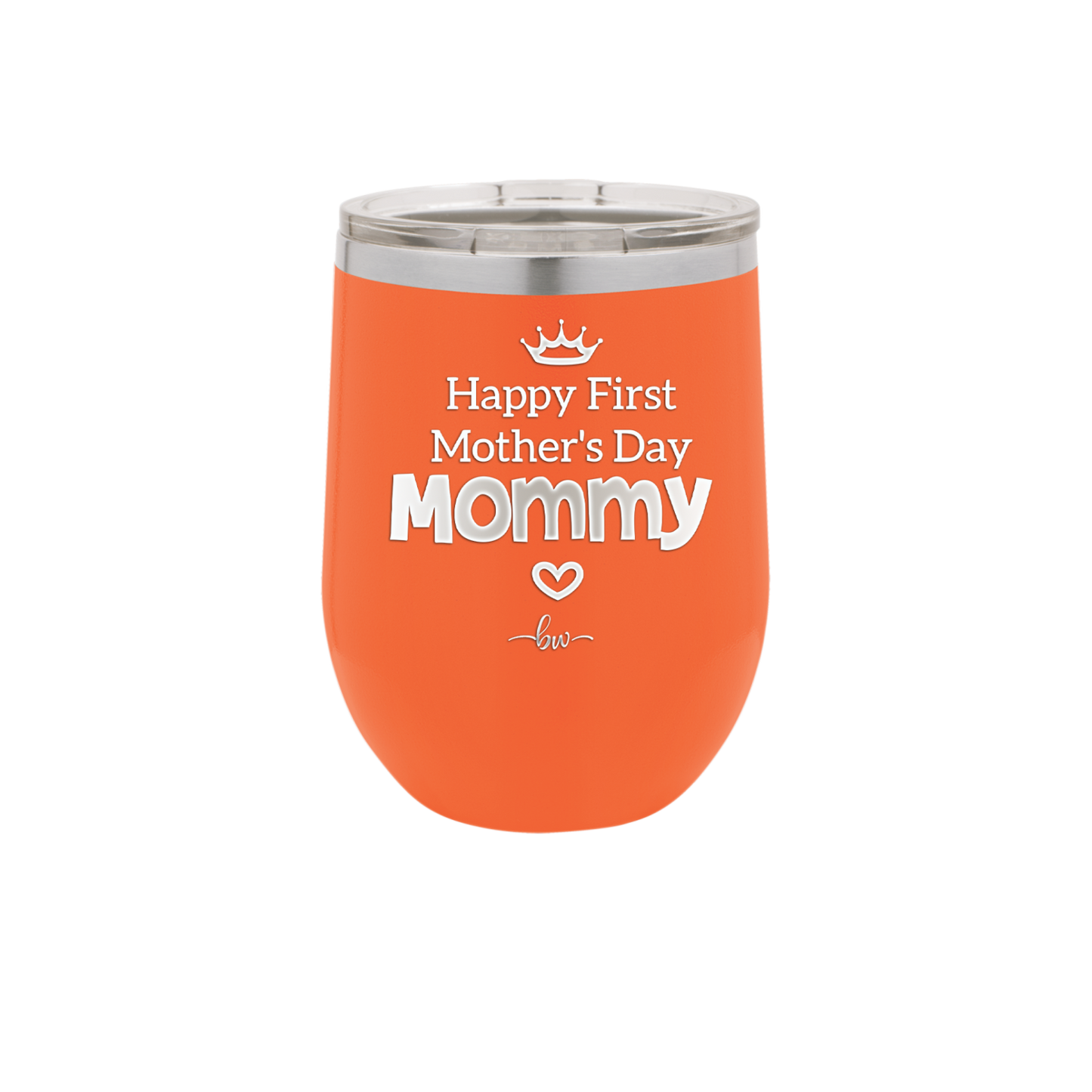 Happy First Mother's Day Mommy - Laser Engraved Stainless Steel Drinkware - 2002 -