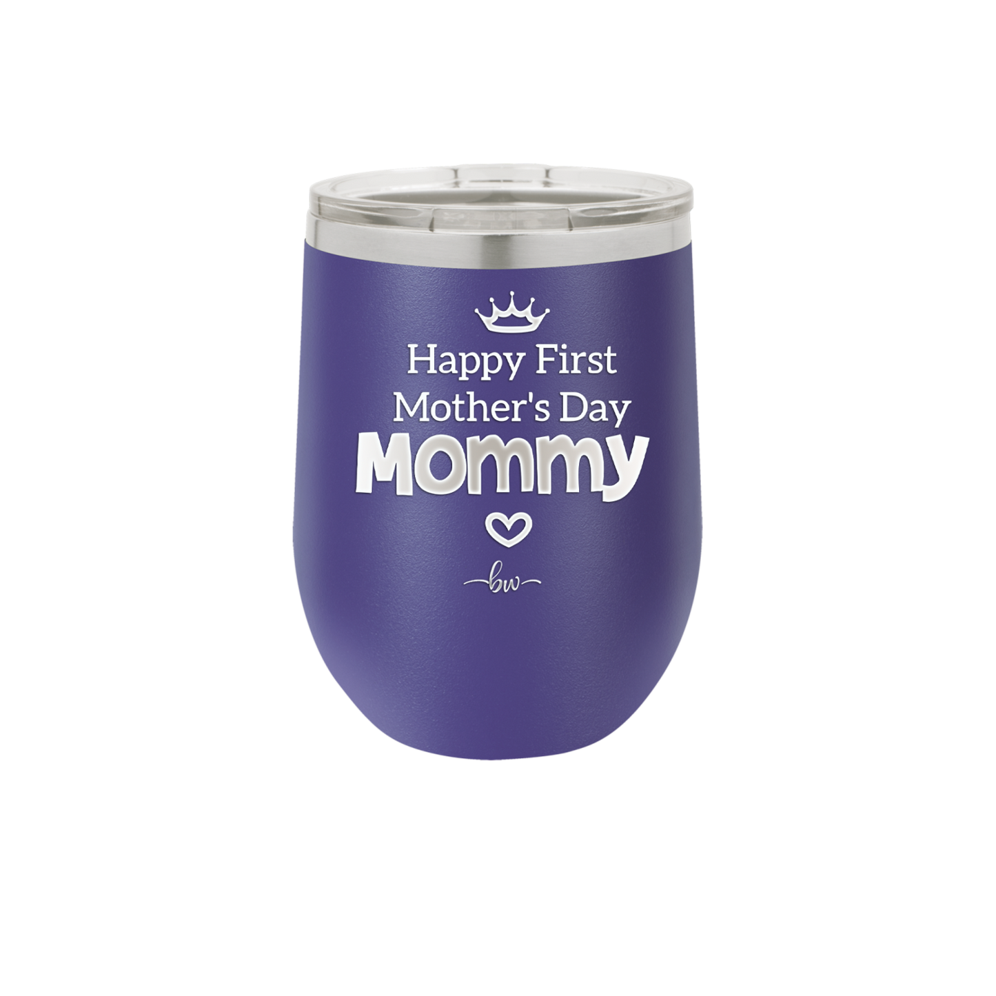 Happy First Mother's Day Mommy - Laser Engraved Stainless Steel Drinkware - 2002 -