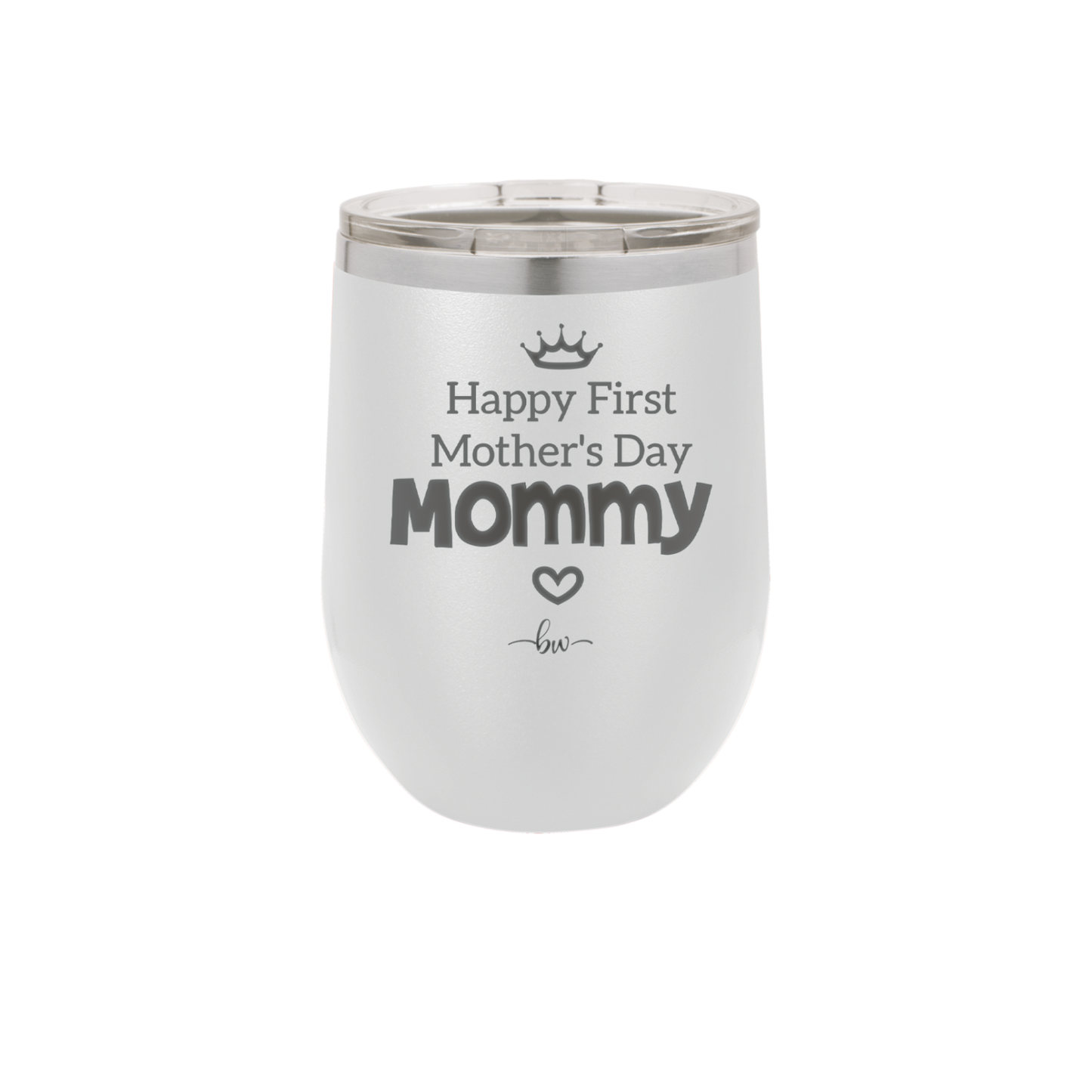 Happy First Mother's Day Mommy - Laser Engraved Stainless Steel Drinkware - 2002 -