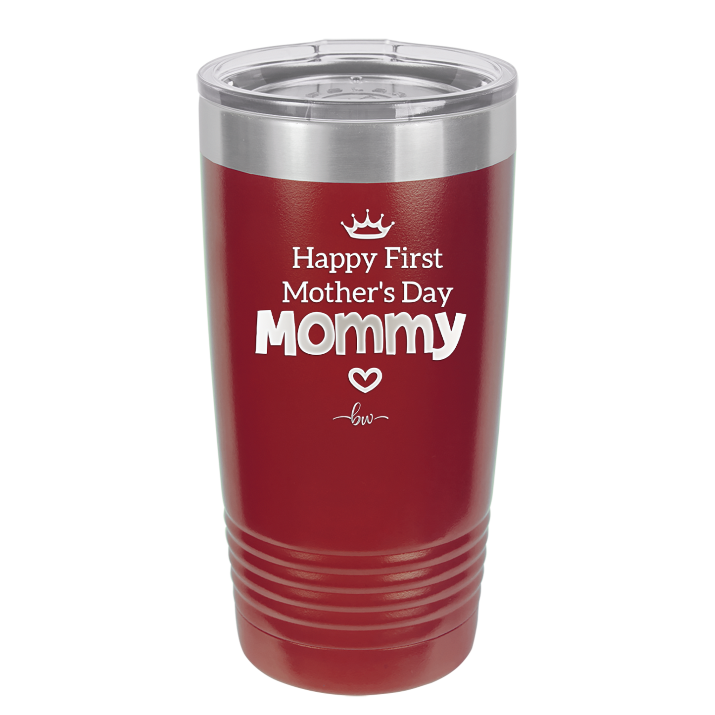 Happy First Mother's Day Mommy - Laser Engraved Stainless Steel Drinkware - 2002 -