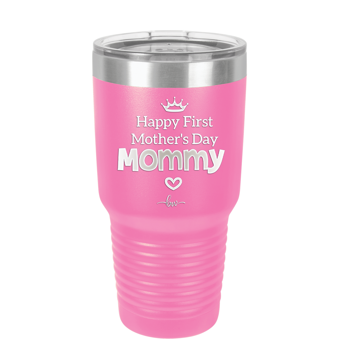 Happy First Mother's Day Mommy - Laser Engraved Stainless Steel Drinkware - 2002 -