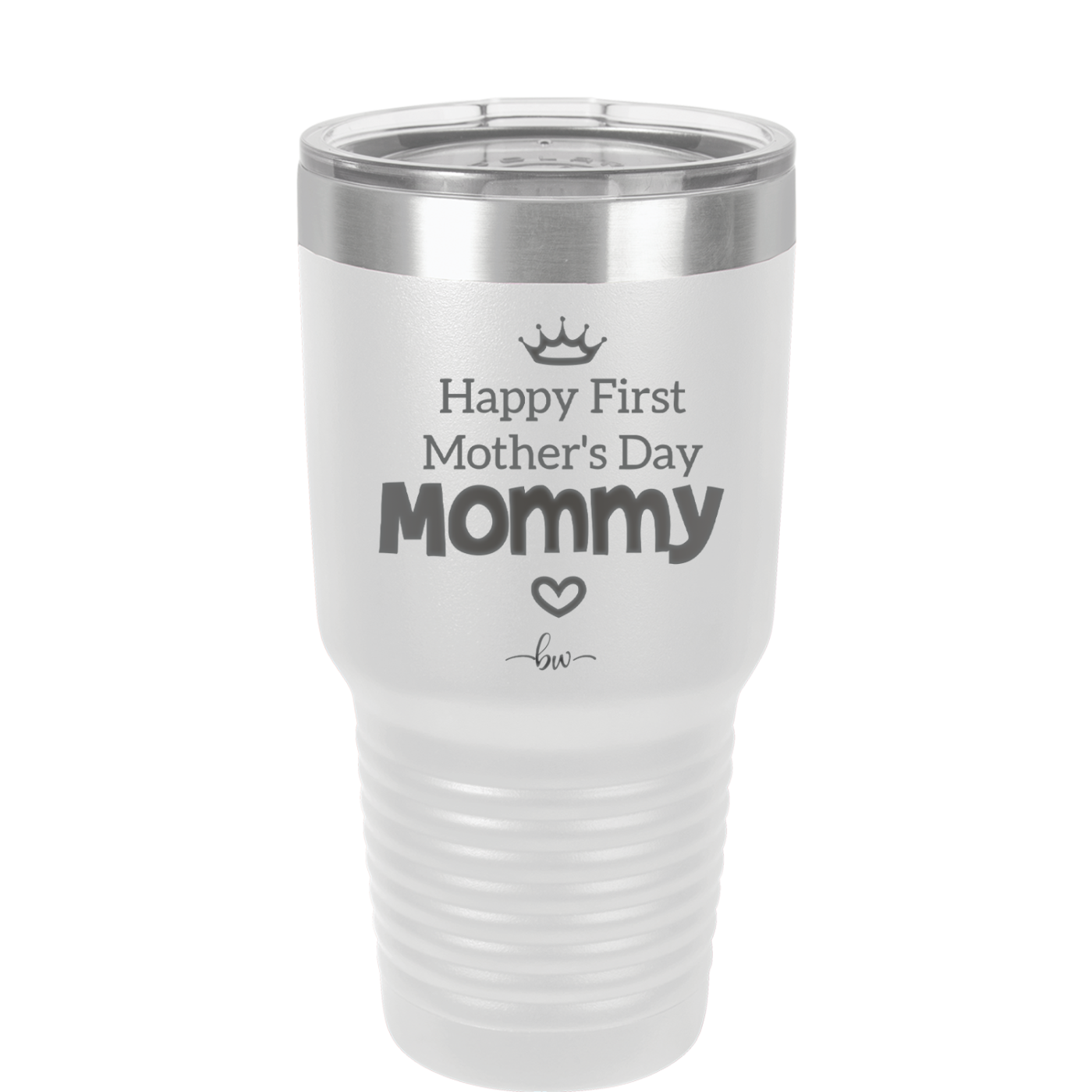 Happy First Mother's Day Mommy - Laser Engraved Stainless Steel Drinkware - 2002 -