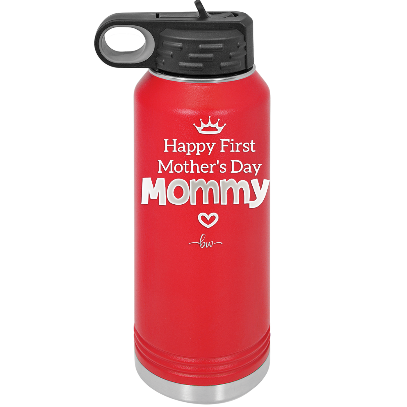 Happy First Mother's Day Mommy - Laser Engraved Stainless Steel Drinkware - 2002 -