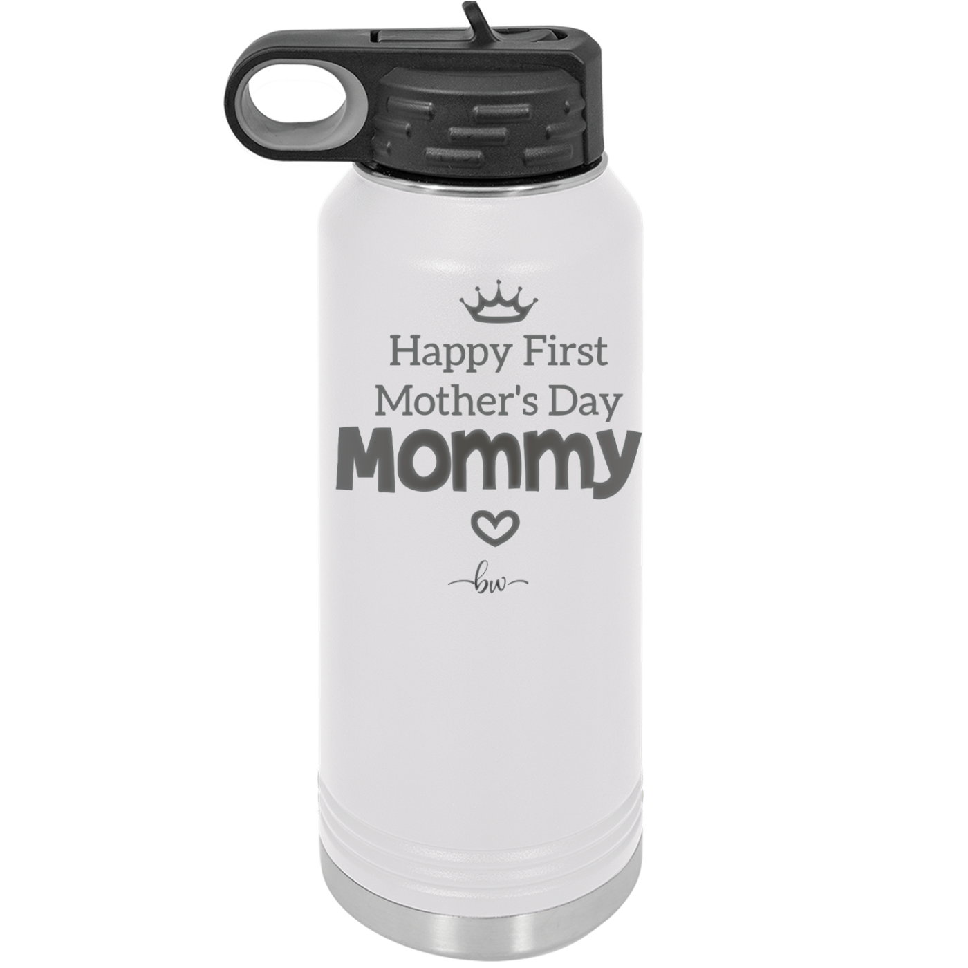 Happy First Mother's Day Mommy - Laser Engraved Stainless Steel Drinkware - 2002 -