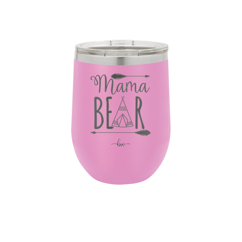 Mama Bear Tent - Laser Engraved Stainless Steel Drinkware - 2005 -
