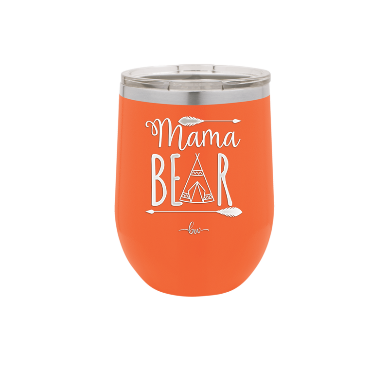 Mama Bear Tent - Laser Engraved Stainless Steel Drinkware - 2005 -