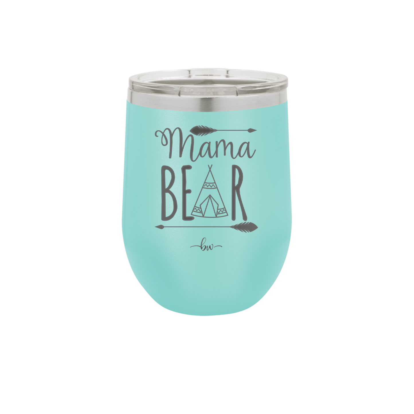 Mama Bear Tent - Laser Engraved Stainless Steel Drinkware - 2005 -