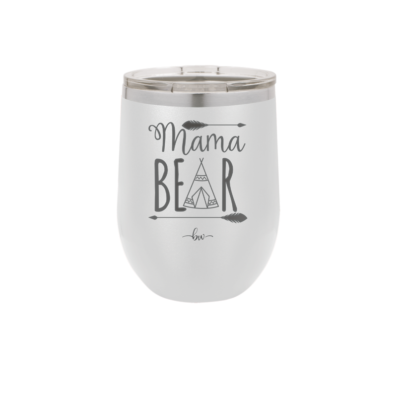 Mama Bear Tent - Laser Engraved Stainless Steel Drinkware - 2005 -