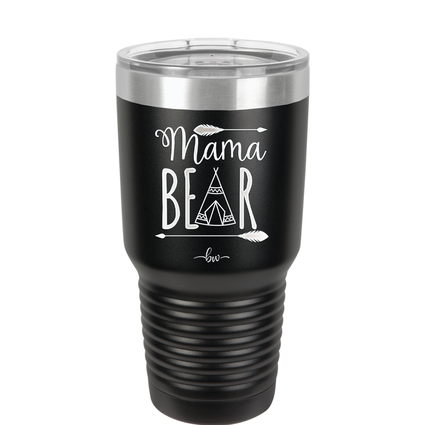Mama Bear Tent - Laser Engraved Stainless Steel Drinkware - 2005 -