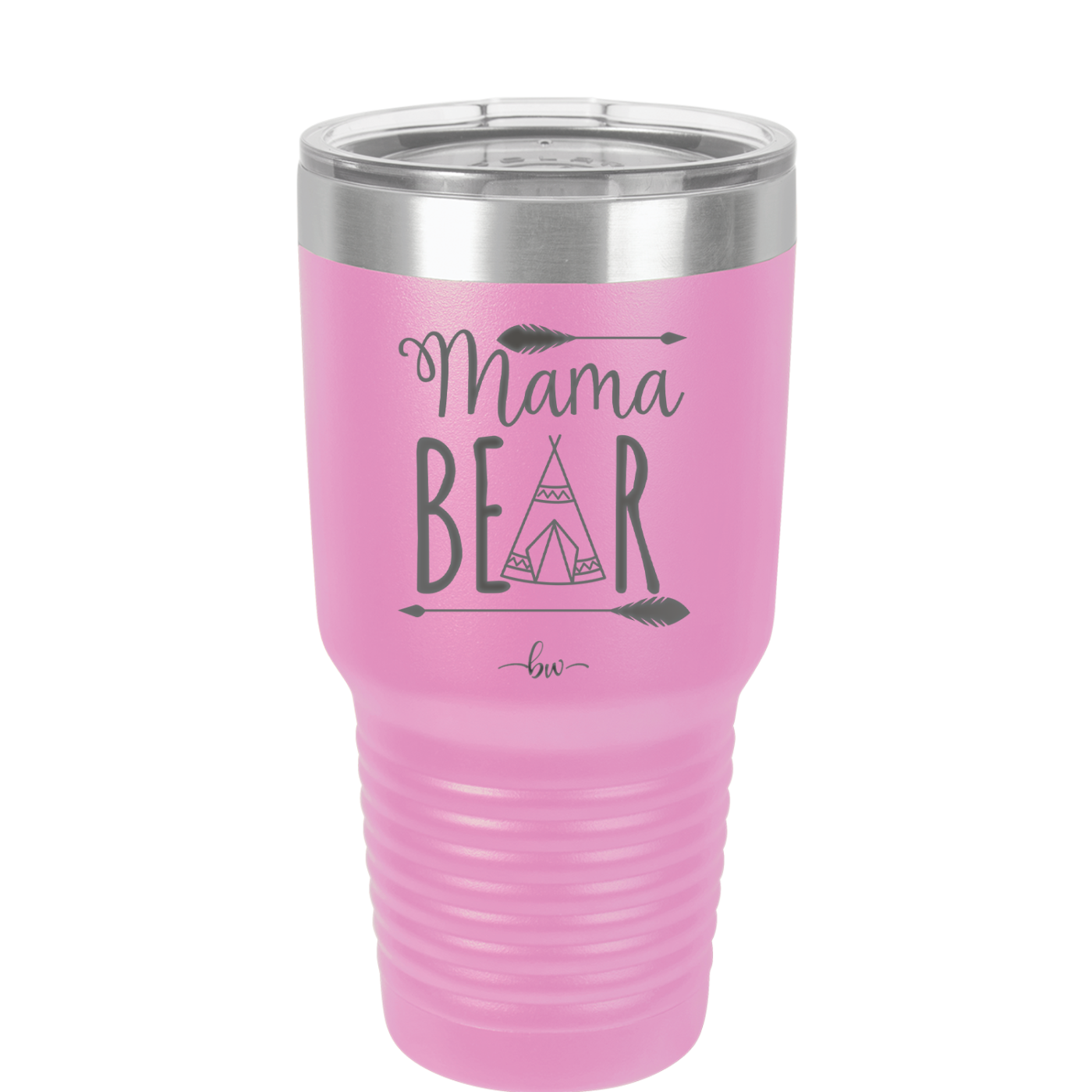 Mama Bear Tent - Laser Engraved Stainless Steel Drinkware - 2005 -