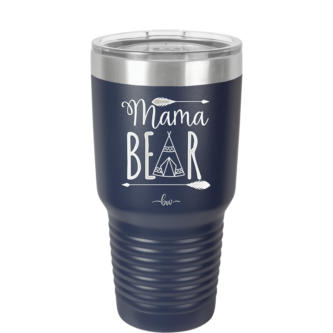 Mama Bear Tent - Laser Engraved Stainless Steel Drinkware - 2005 -