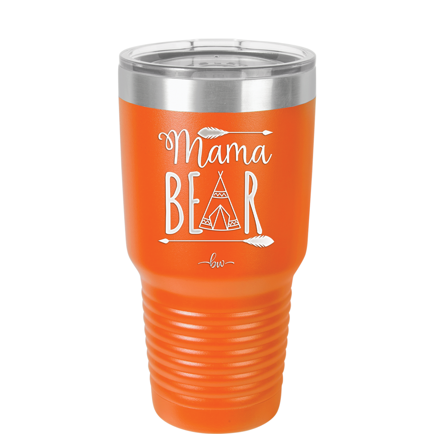 Mama Bear Tent - Laser Engraved Stainless Steel Drinkware - 2005 -