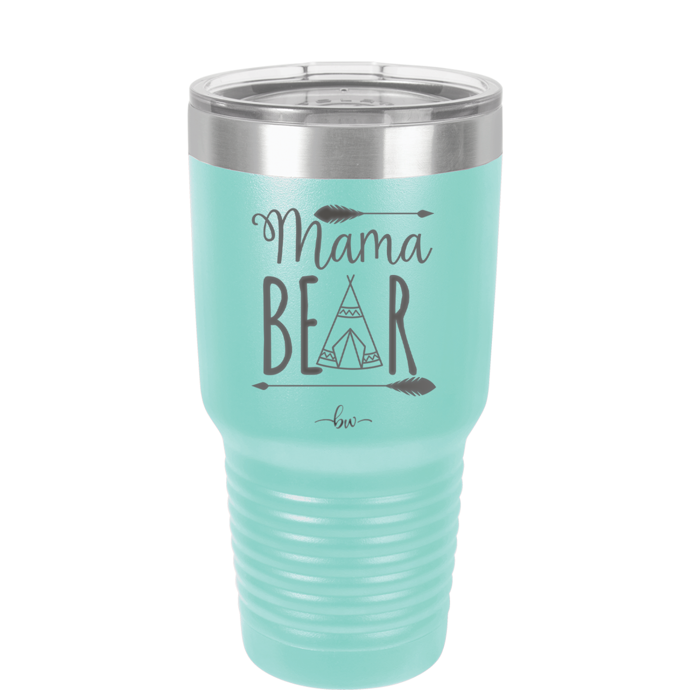 Mama Bear Tent - Laser Engraved Stainless Steel Drinkware - 2005 -
