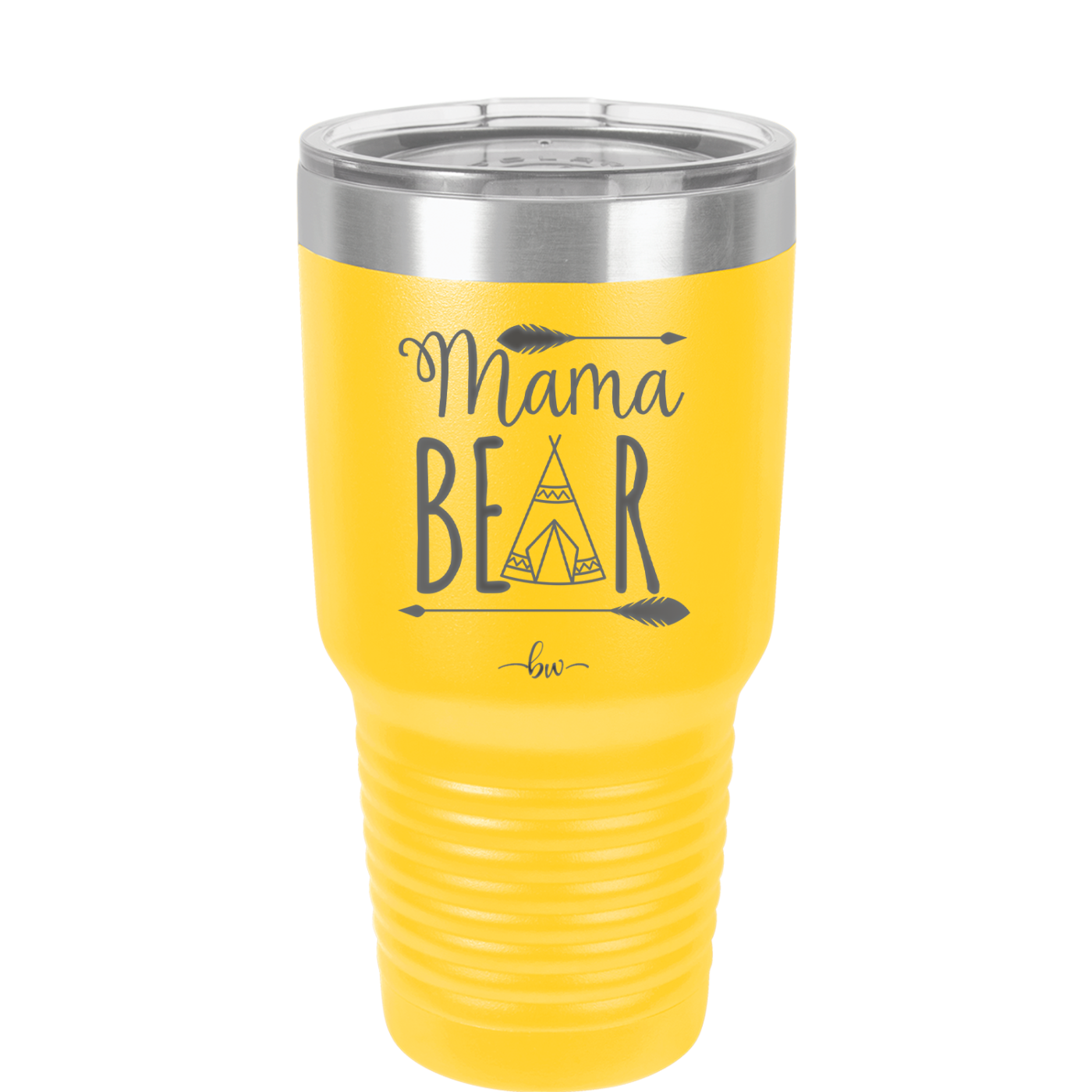 Mama Bear Tent - Laser Engraved Stainless Steel Drinkware - 2005 -