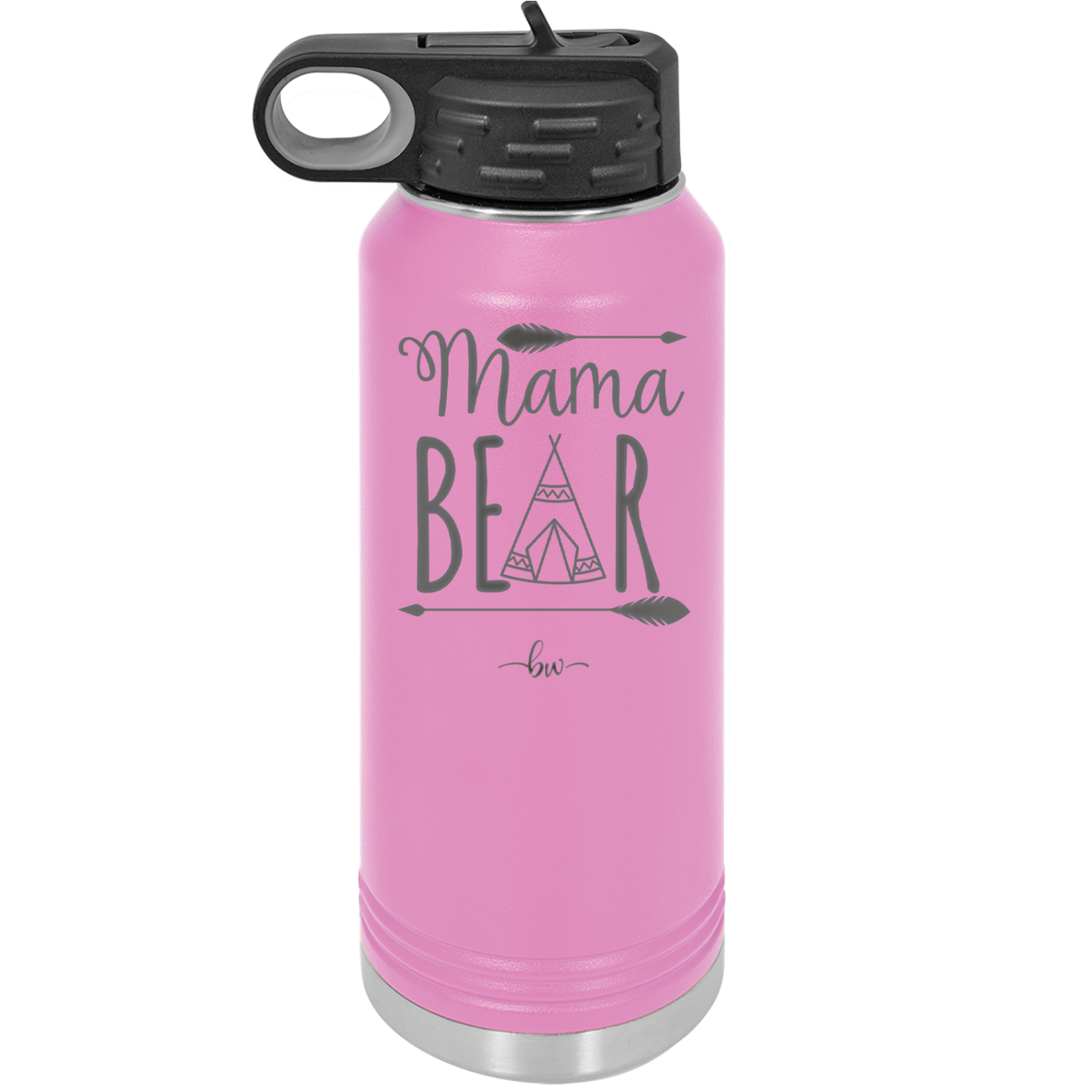 Mama Bear Tent - Laser Engraved Stainless Steel Drinkware - 2005 -